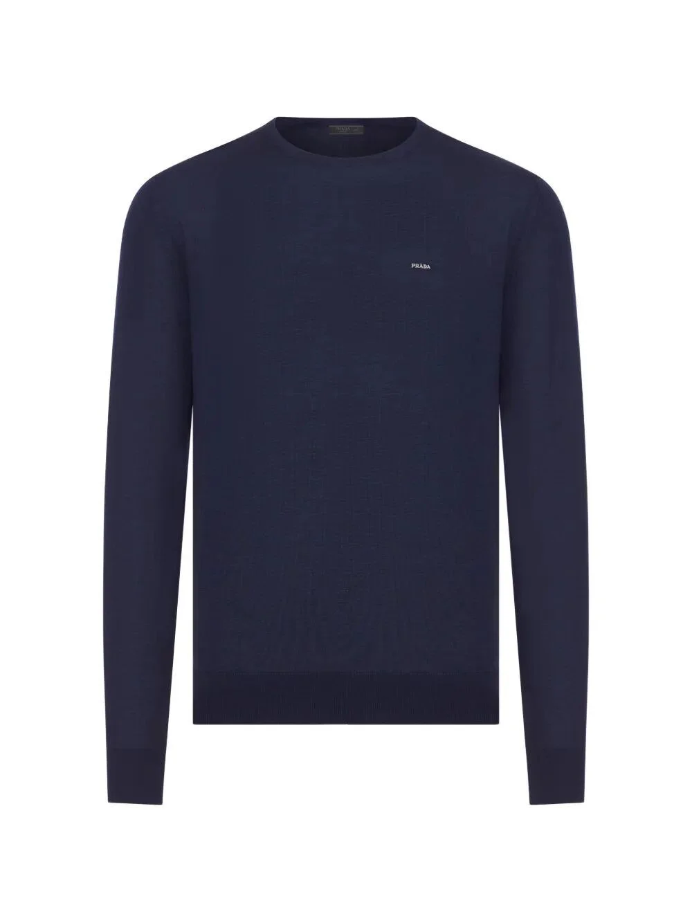 COMBED WOOL CREW NECK SWEATER - 1