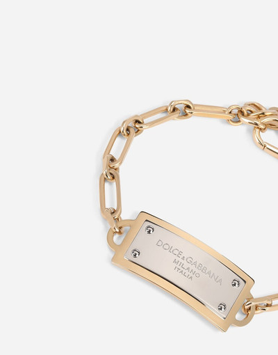 Dolce & Gabbana Branded plate bracelet outlook