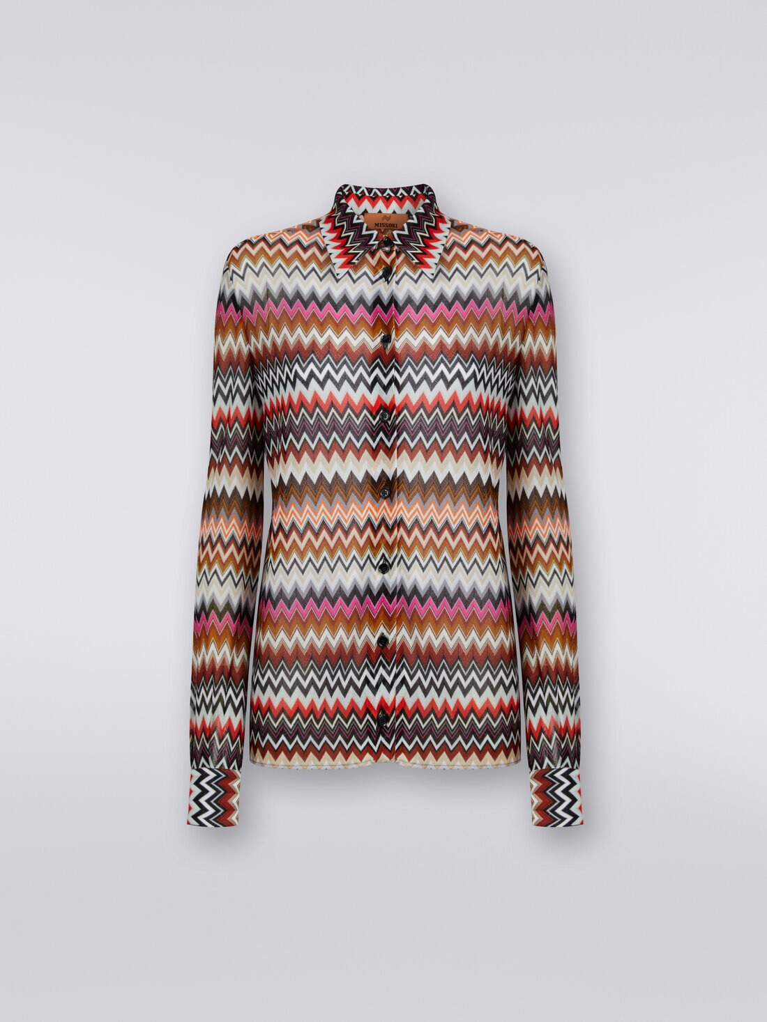 Viscose chevron shirt - 1