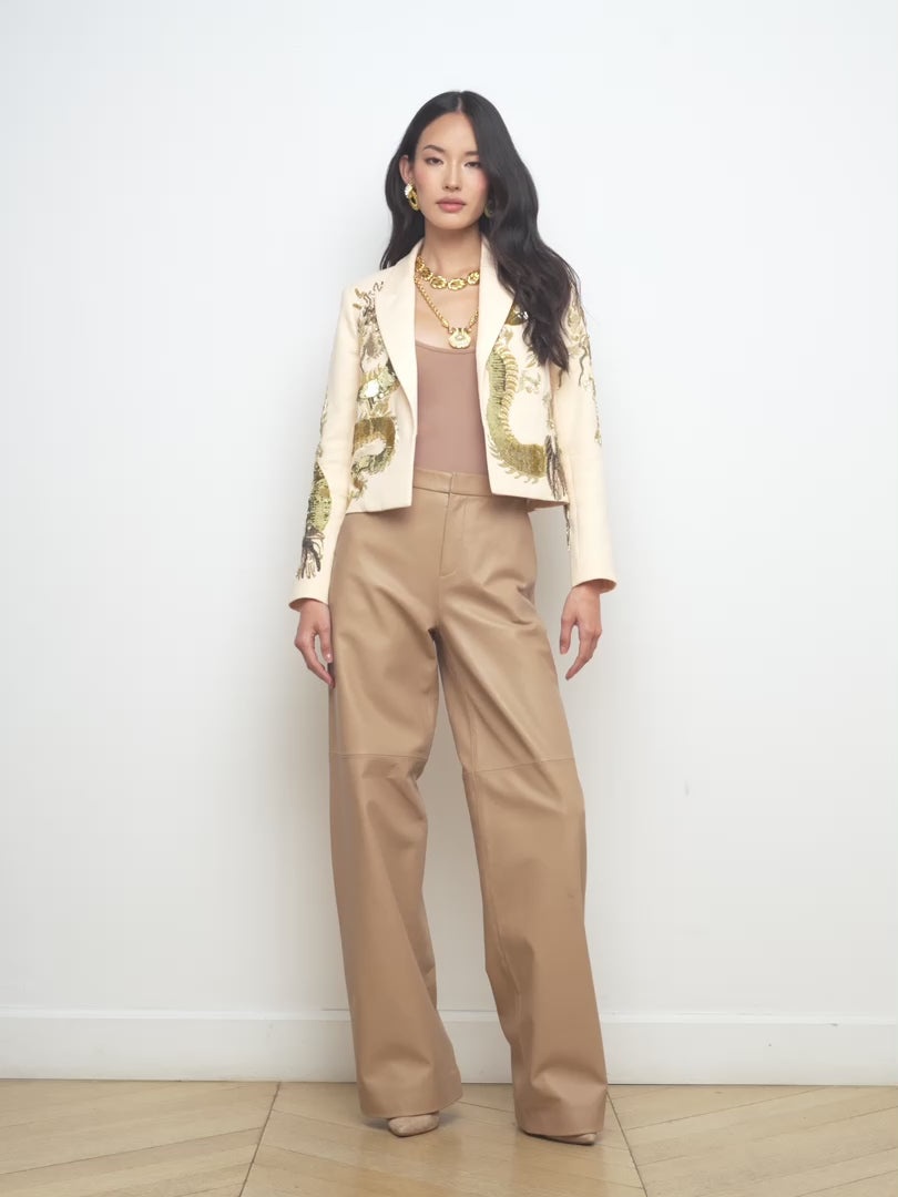 Noely Embellished Blazer - 8