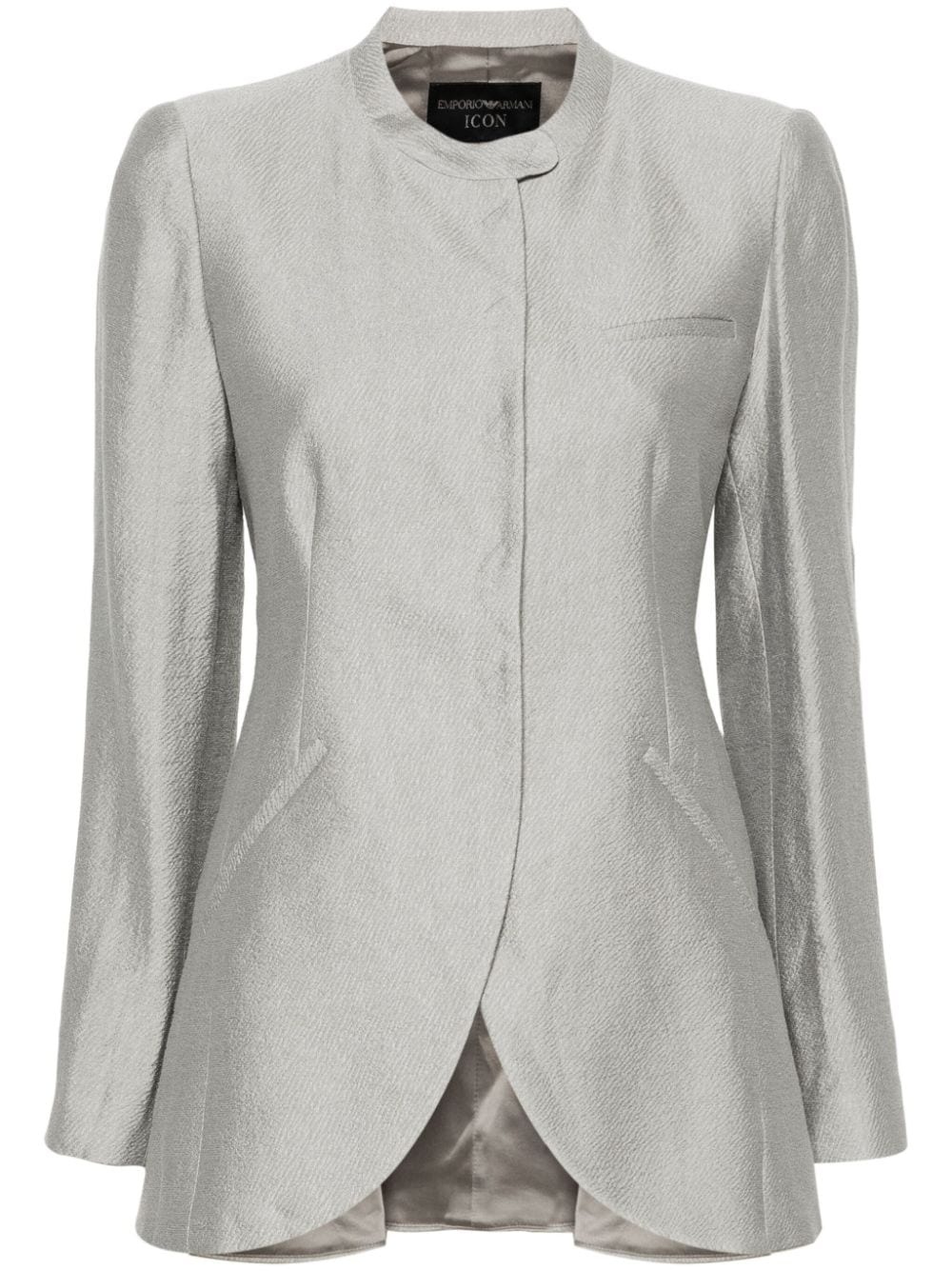 Buttoned blazer jacket - 1