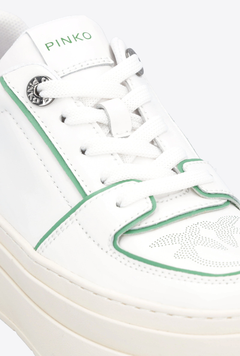 TWO-TONE PLATFORM SNEAKERS 4