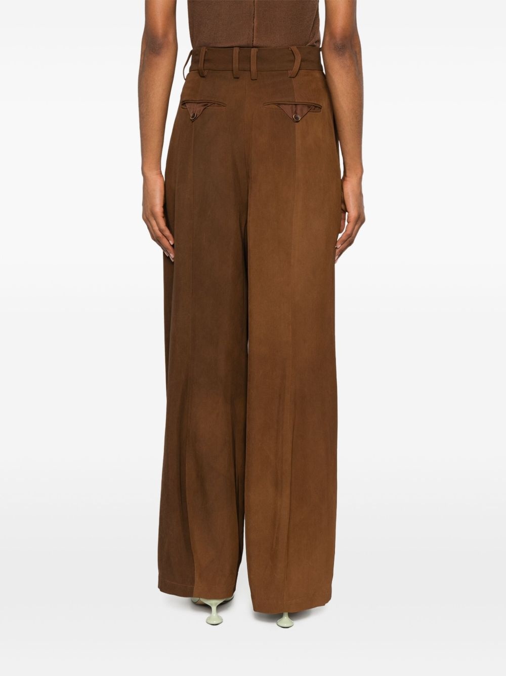 pleated trousers - 4