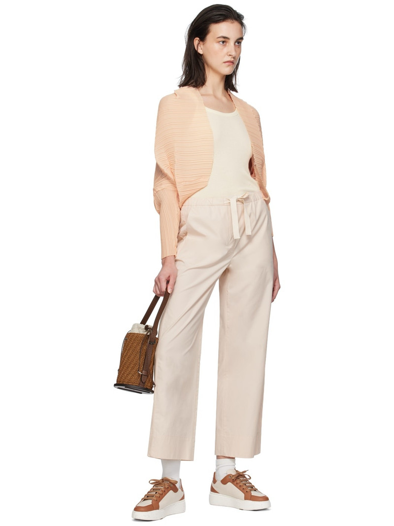 Max Mara Beige & Tan Maxigreen Sneakers outlook