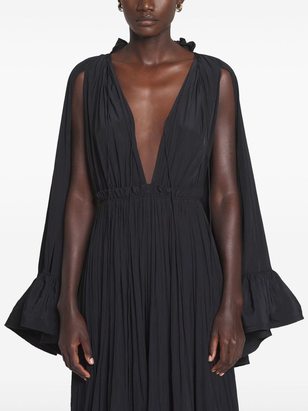ruffled midi dress - 4