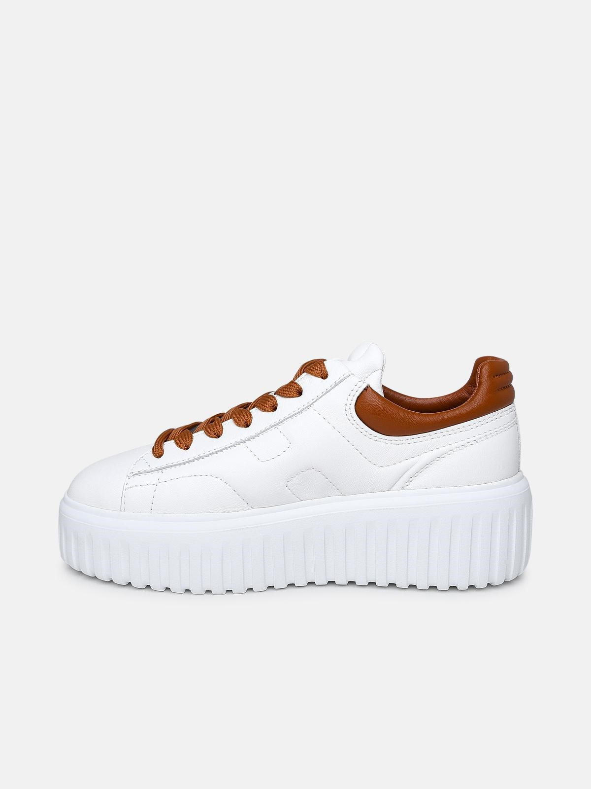 White leather sneakers - 3