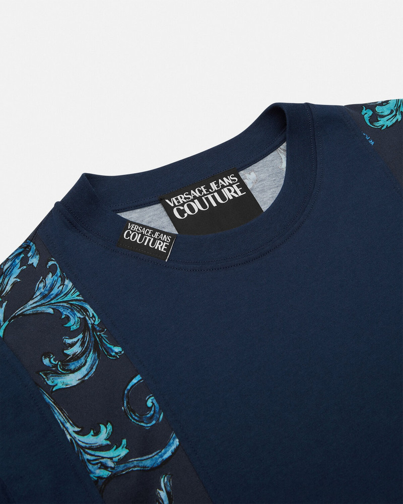 VERSACE JEANS COUTURE Outline Barocco Regular-Fit T-Shirt outlook