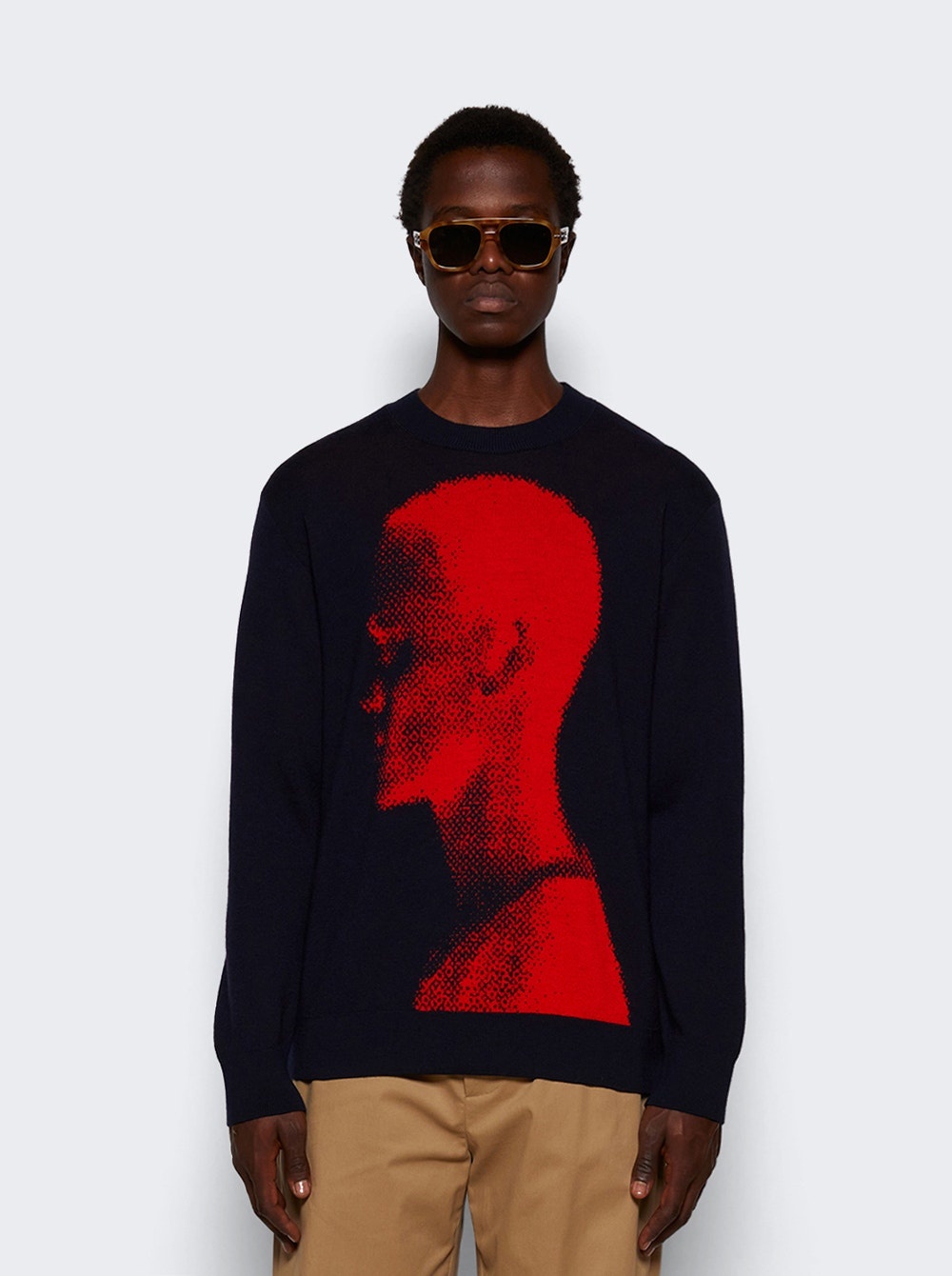 02310-moses 9700 M.k.sweater Navy - 3