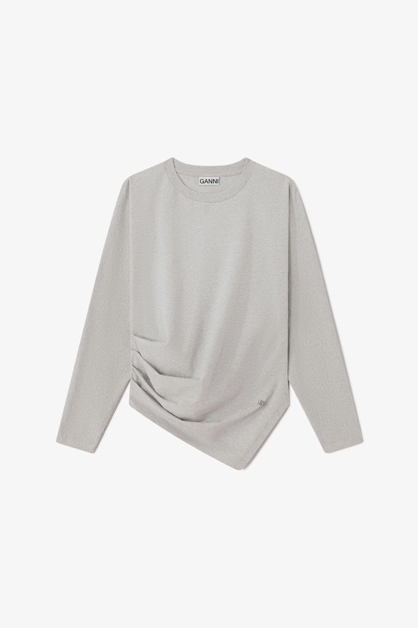BLOUSE IN DRAPED JERSEY - 1