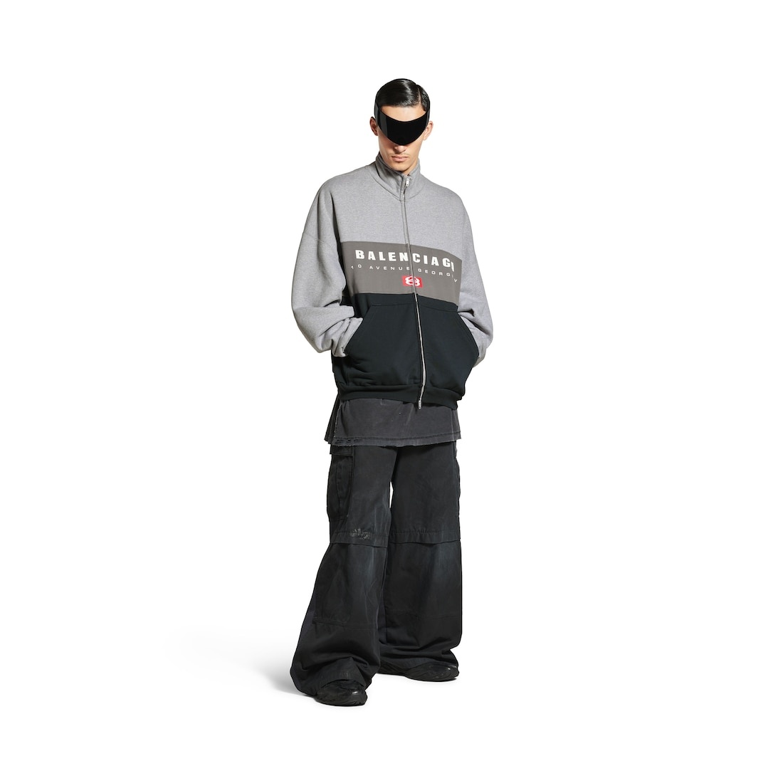 Men's Unity Sport Zip-up Jacket in Heather Grey - 2