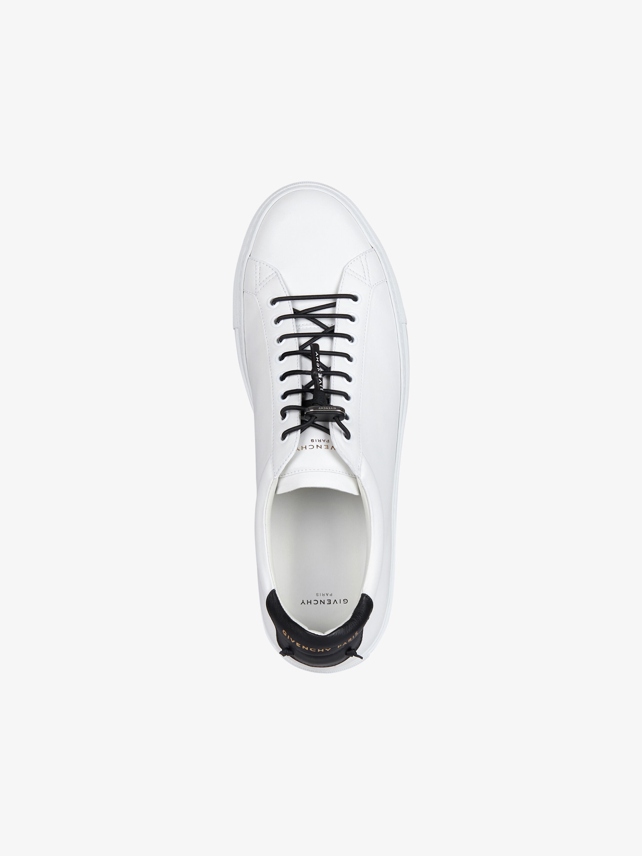 Sneakers in matte leather with sport shoelace - 6