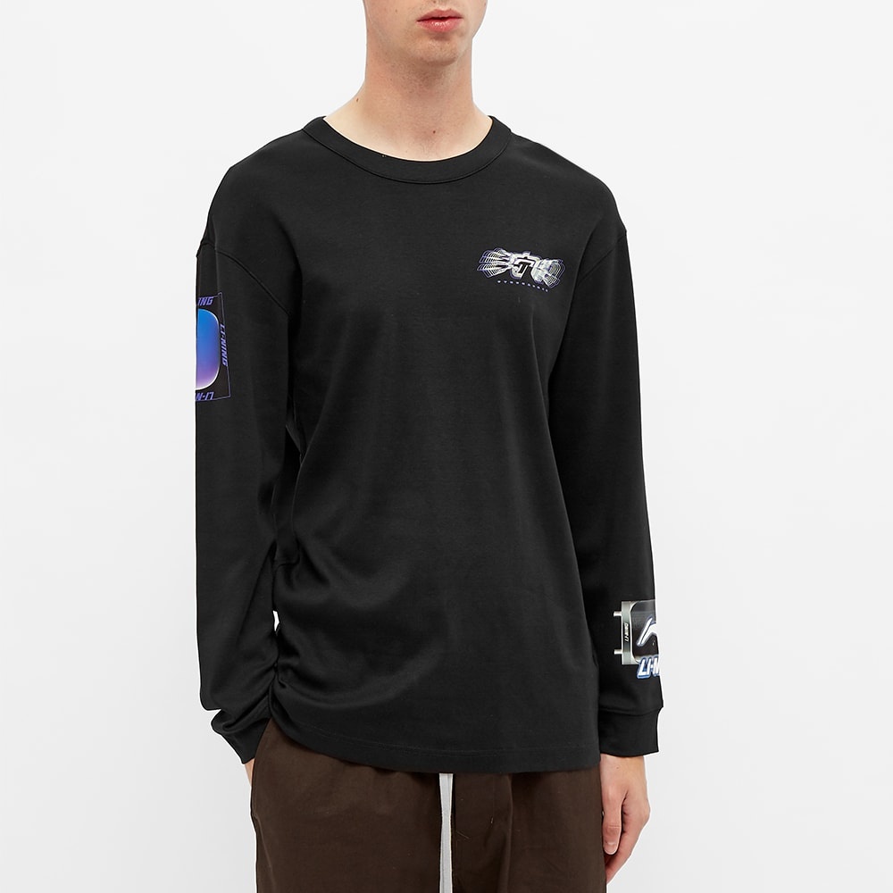 Li-Ning Long Sleeve Hands Globe Tee - 4