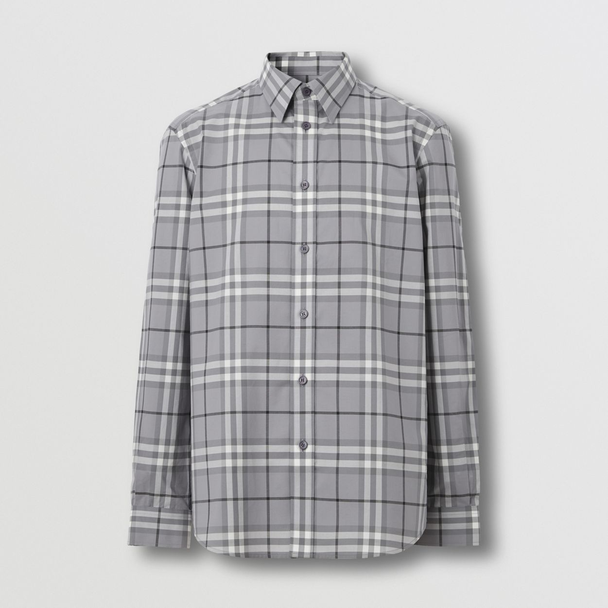 Check Cotton Shirt - 1