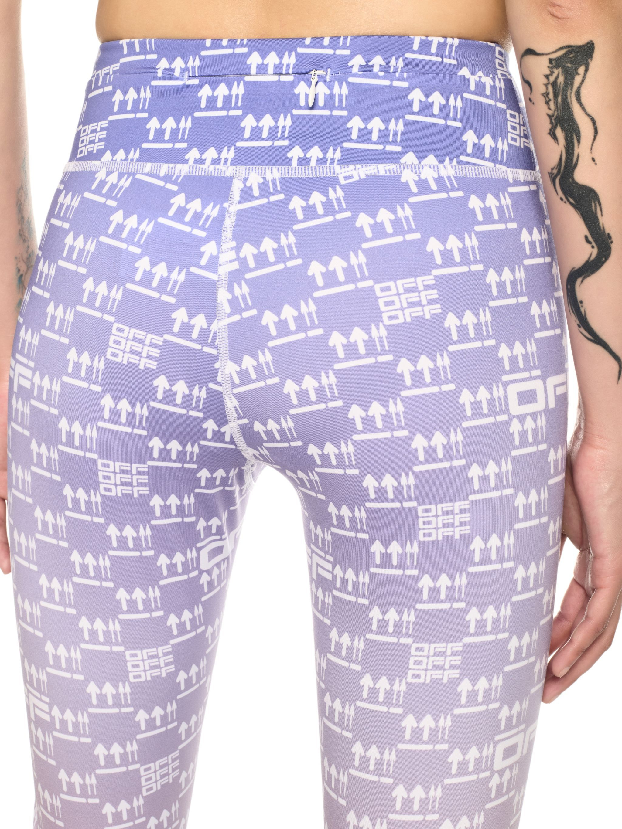 Purple/green Double Arrow Leggings - 5