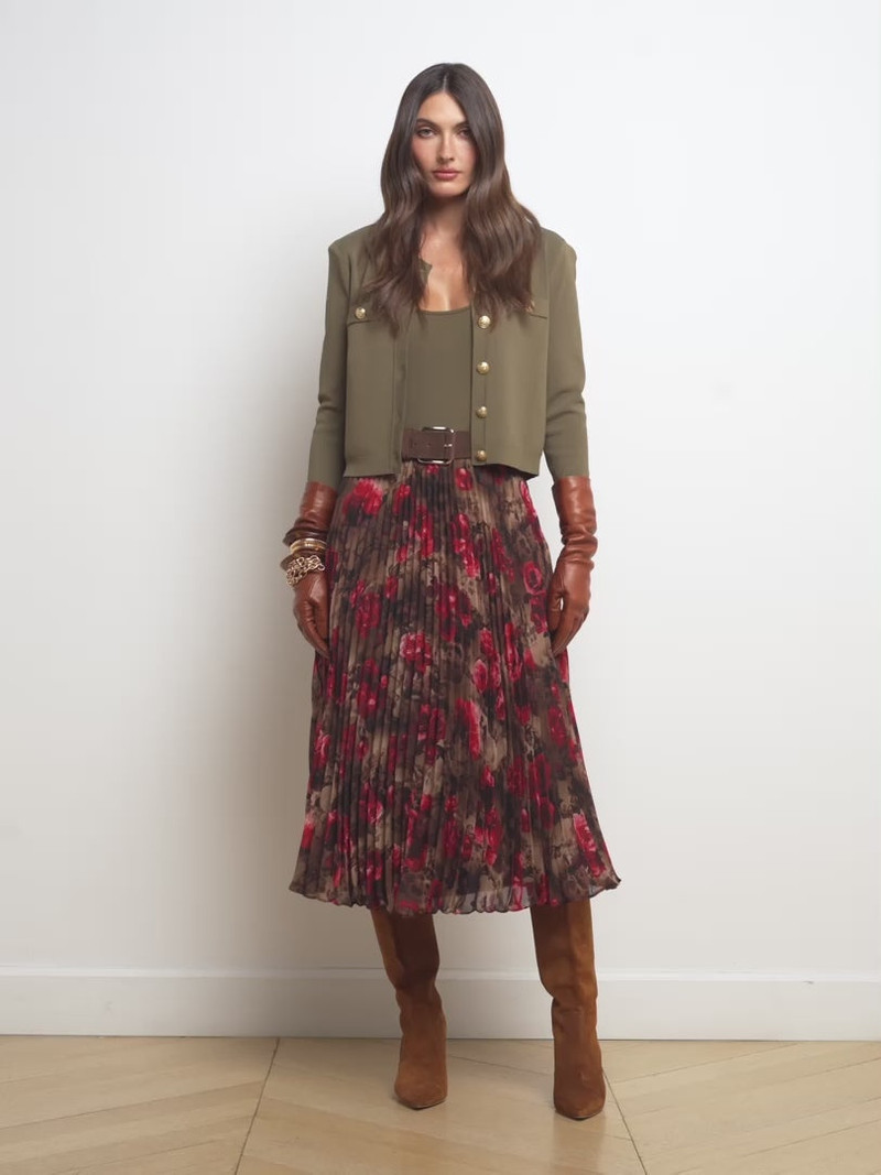 Fernanda Pleated Skirt 7