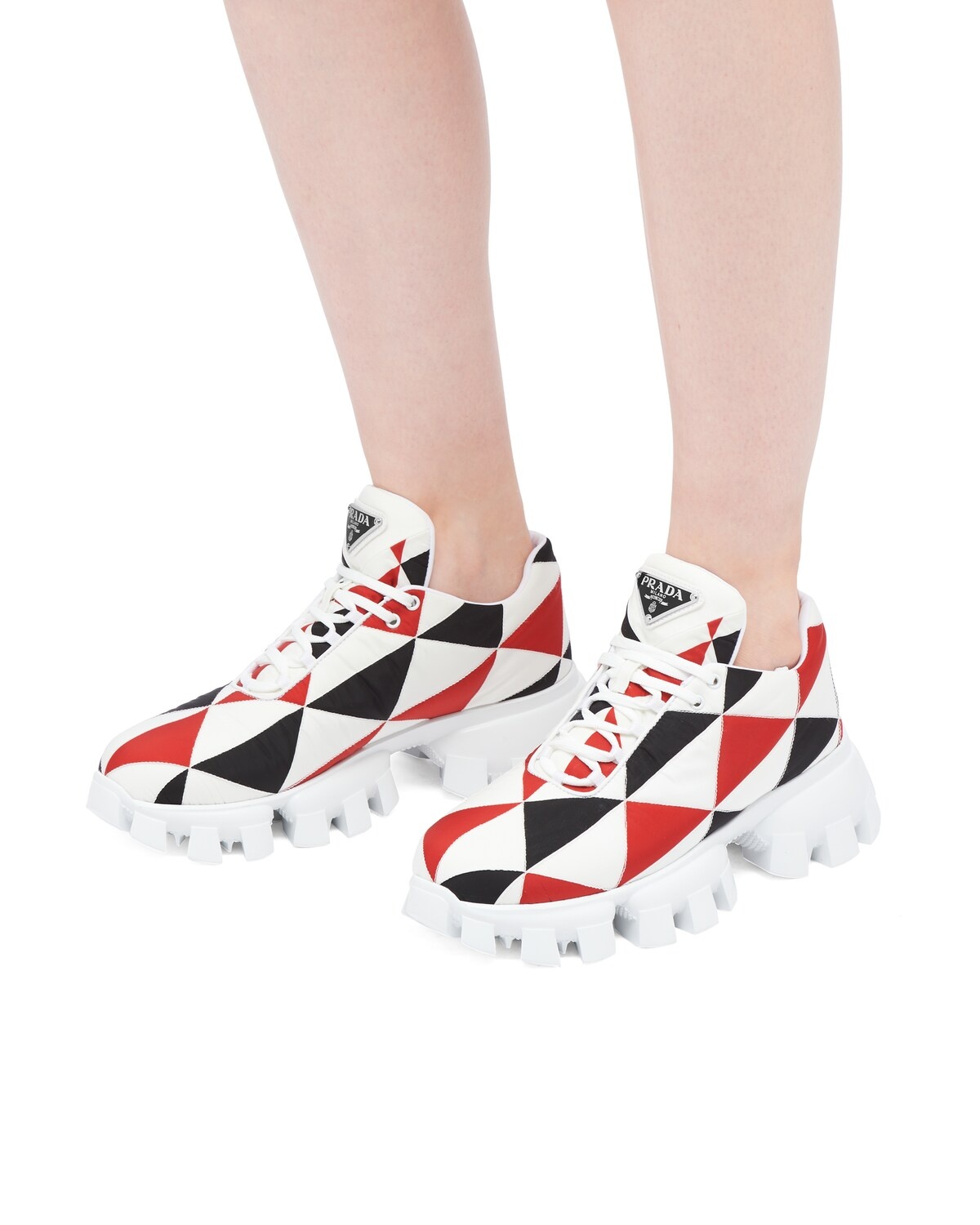 Printed nylon sneakers - 5