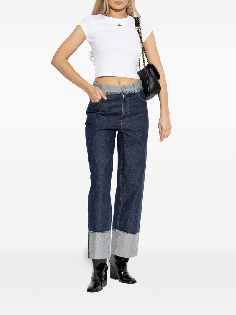 Vivienne Westwood Peru orb-motif crop top outlook