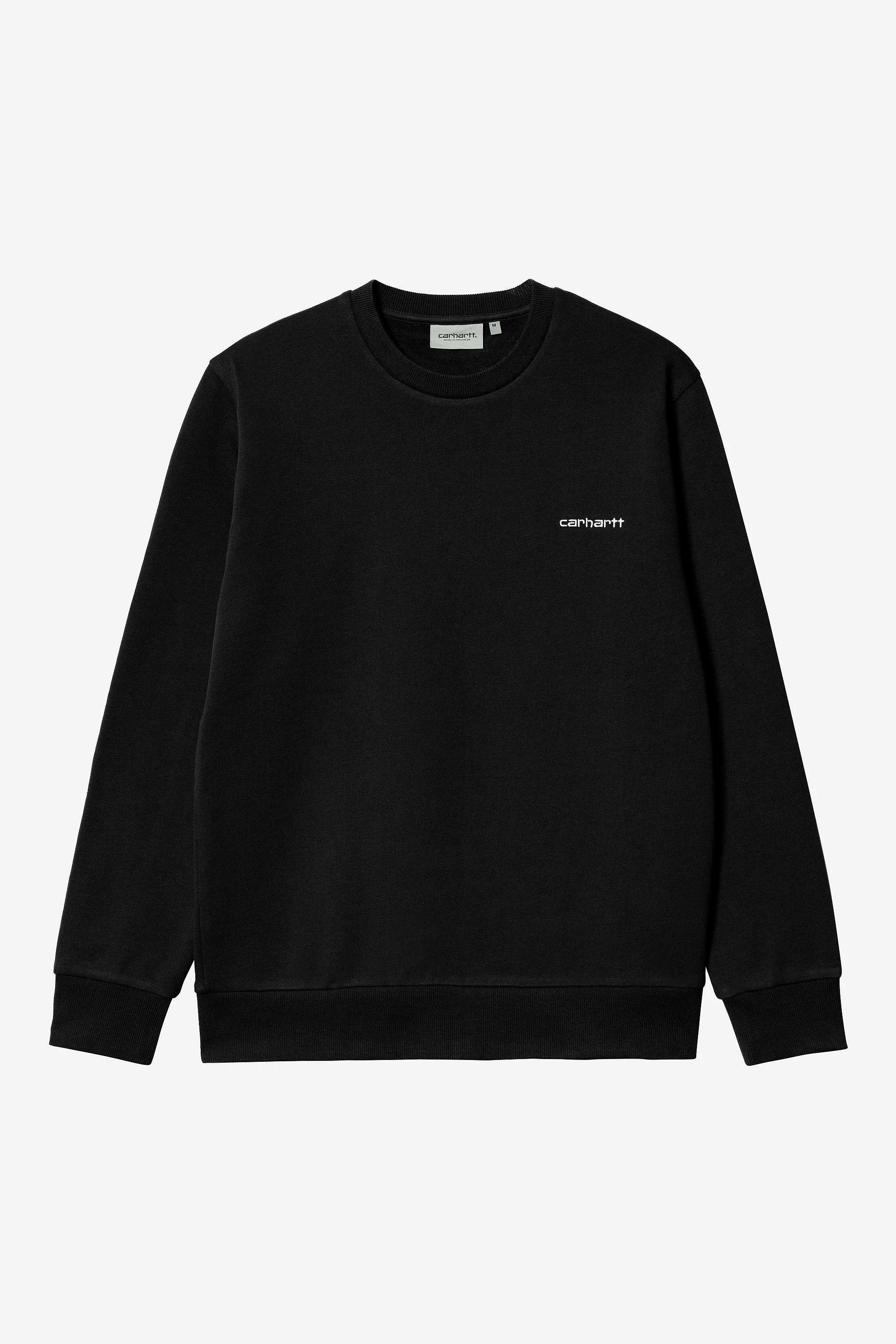 Script Embroidery Sweatshirt - 1