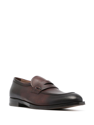 Salvatore Ferragamo leather penny loafers outlook