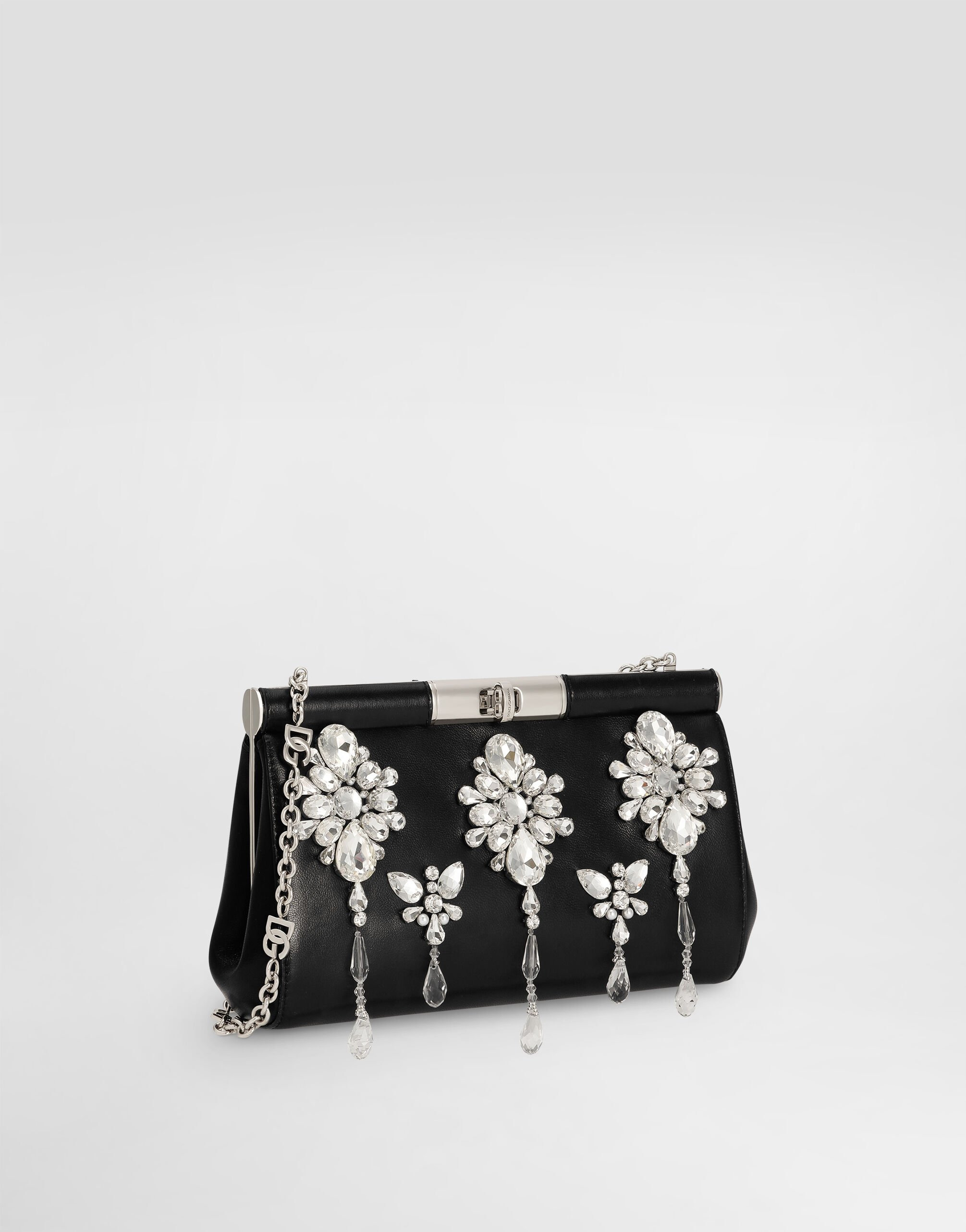 Crystal embroidered Marlene handbag - 3