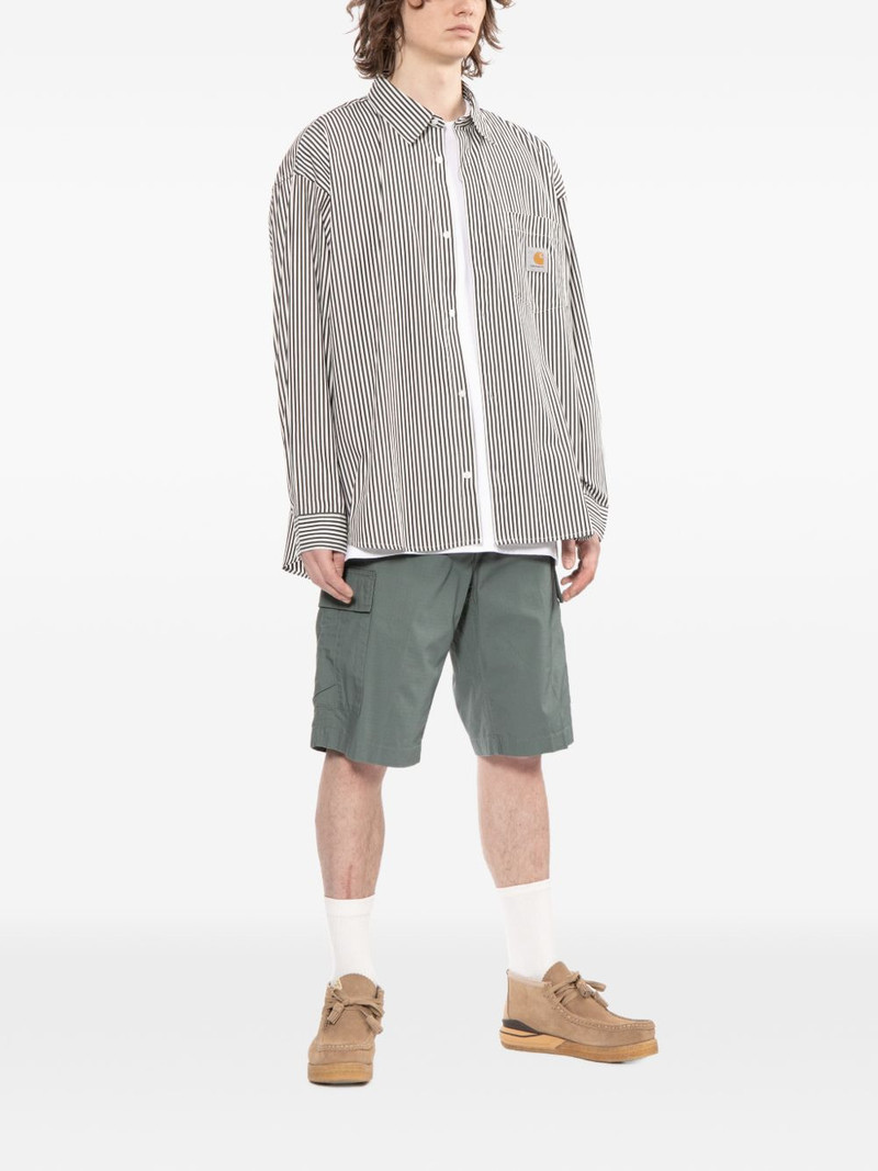 Carhartt L/S Daldry striped-pattern chest-pocket shirt outlook