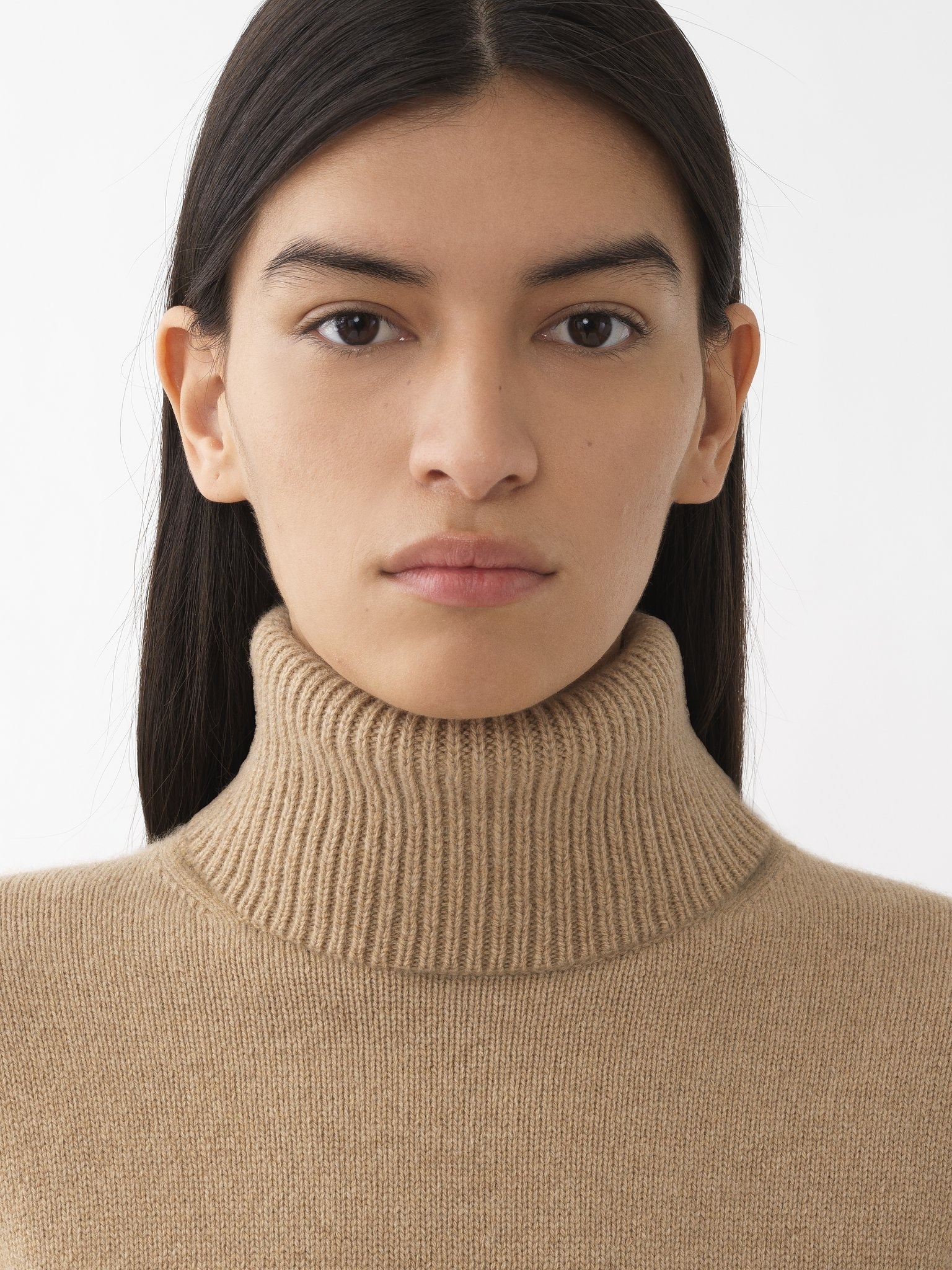 FITTED HIGH-NECK SWEATER - 6