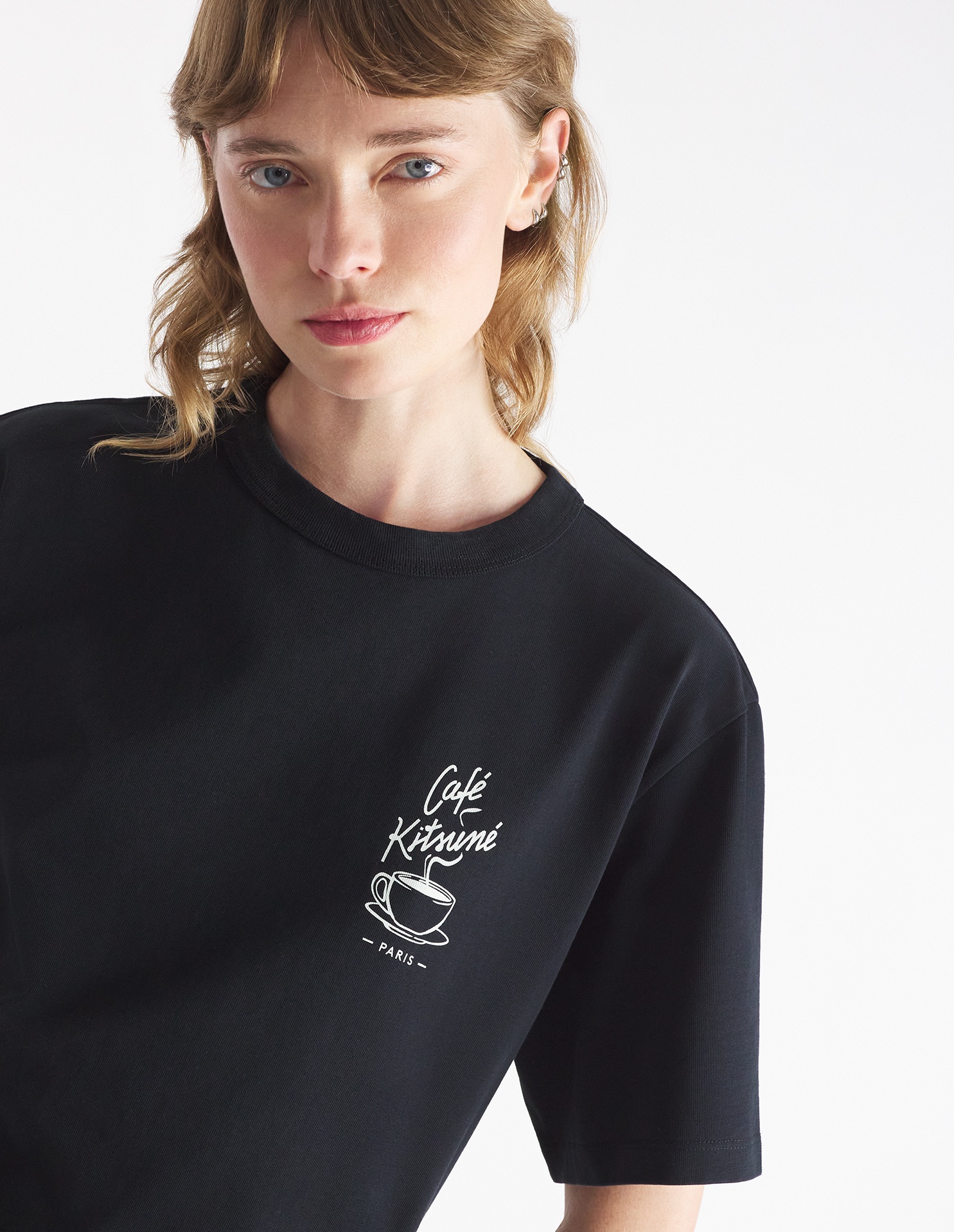 CAFE KITSUNE COFFEE CUP RELAX TEE-SHIRT - 7