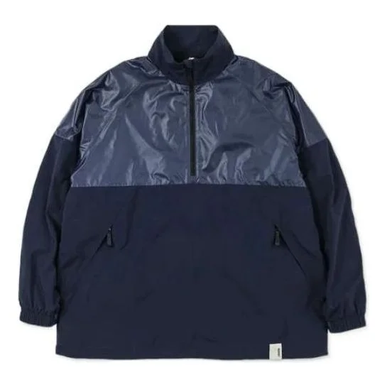 New Balance x Invincible x N.Hoolywood Pullover Jacket 'Navy' AMJ22345-PCT - 1