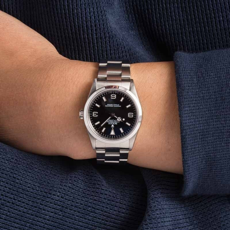 Rolex Explorer 14270 Steel Oyster Band - 4