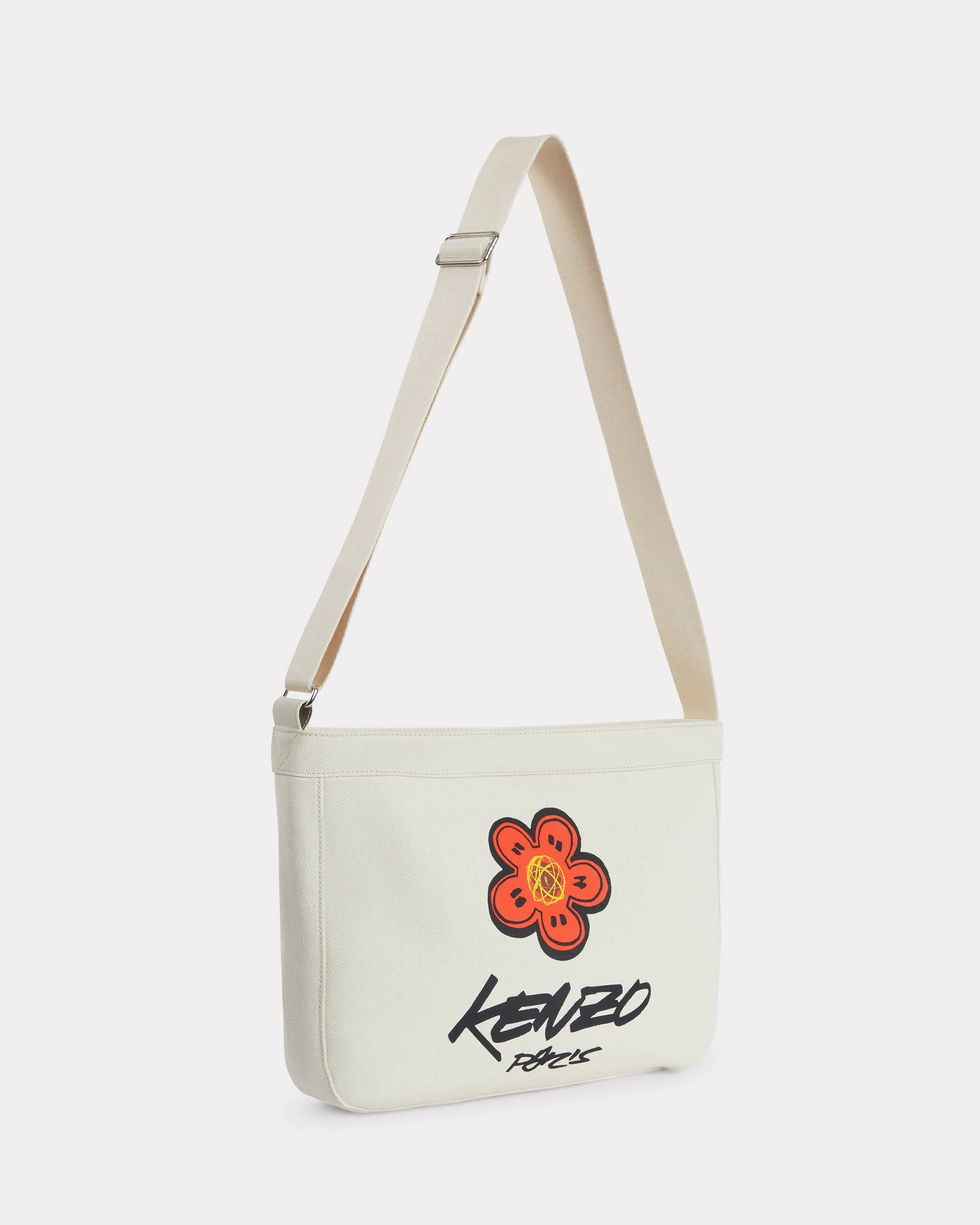 'Kenzo x Futura 2000' large crossbody bag 'Kenzo Utility' in canvas - 1