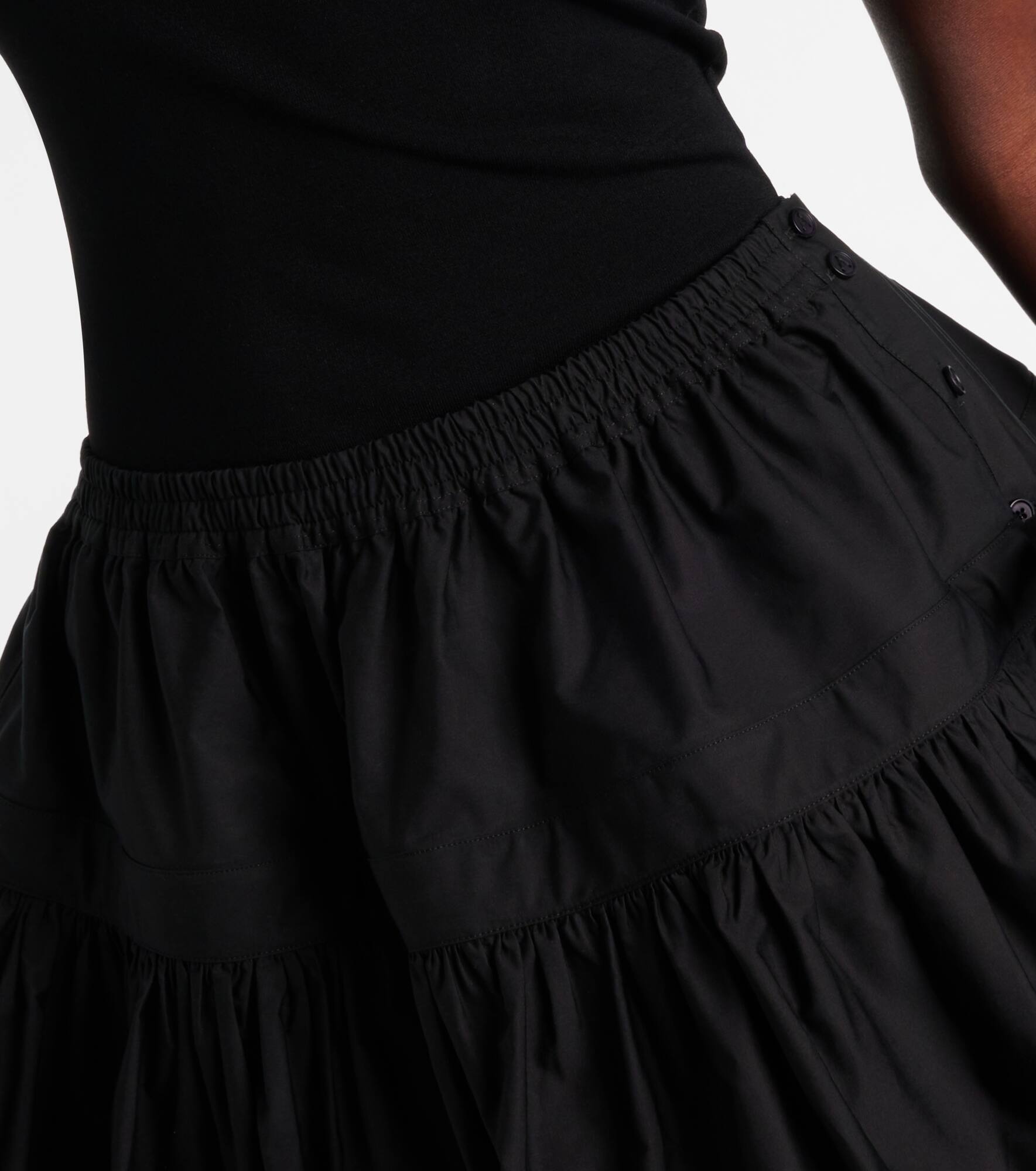 Deesser bow-detail miniskirt - 4
