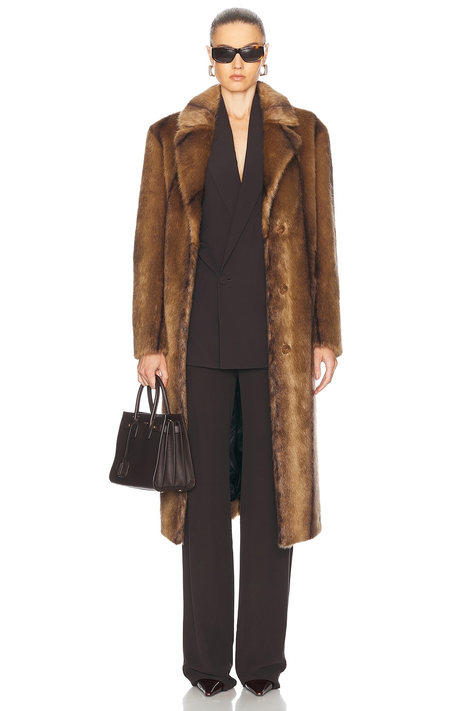 Joy Faux Fur Coat - 5