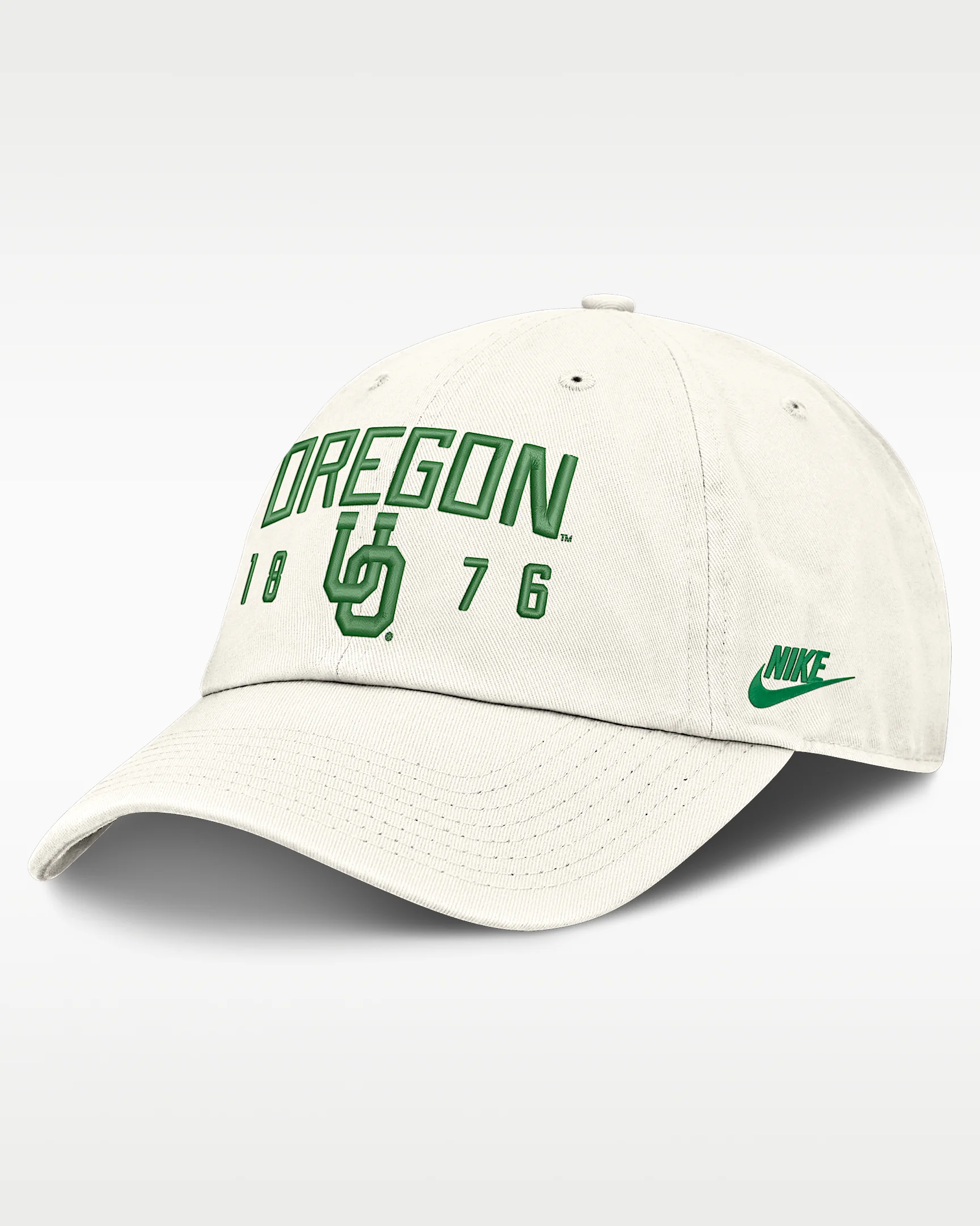 Oregon Natural Club Men's Nike College Adjustable Hat - 1