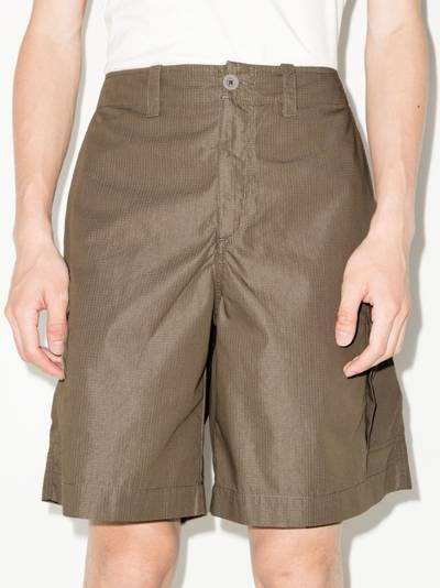 Our Legacy fine-check cargo shorts outlook