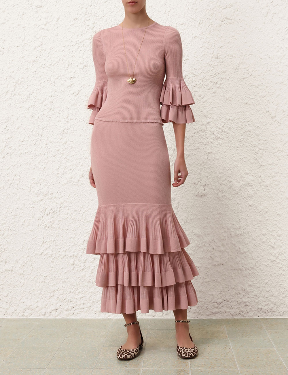 ILLUSTRATION TIERED SKIRT - 2
