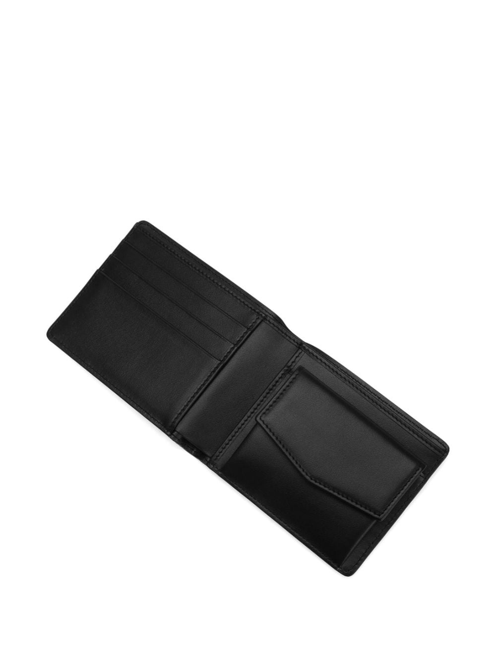 logo-jacquard bi-fold wallet - 4