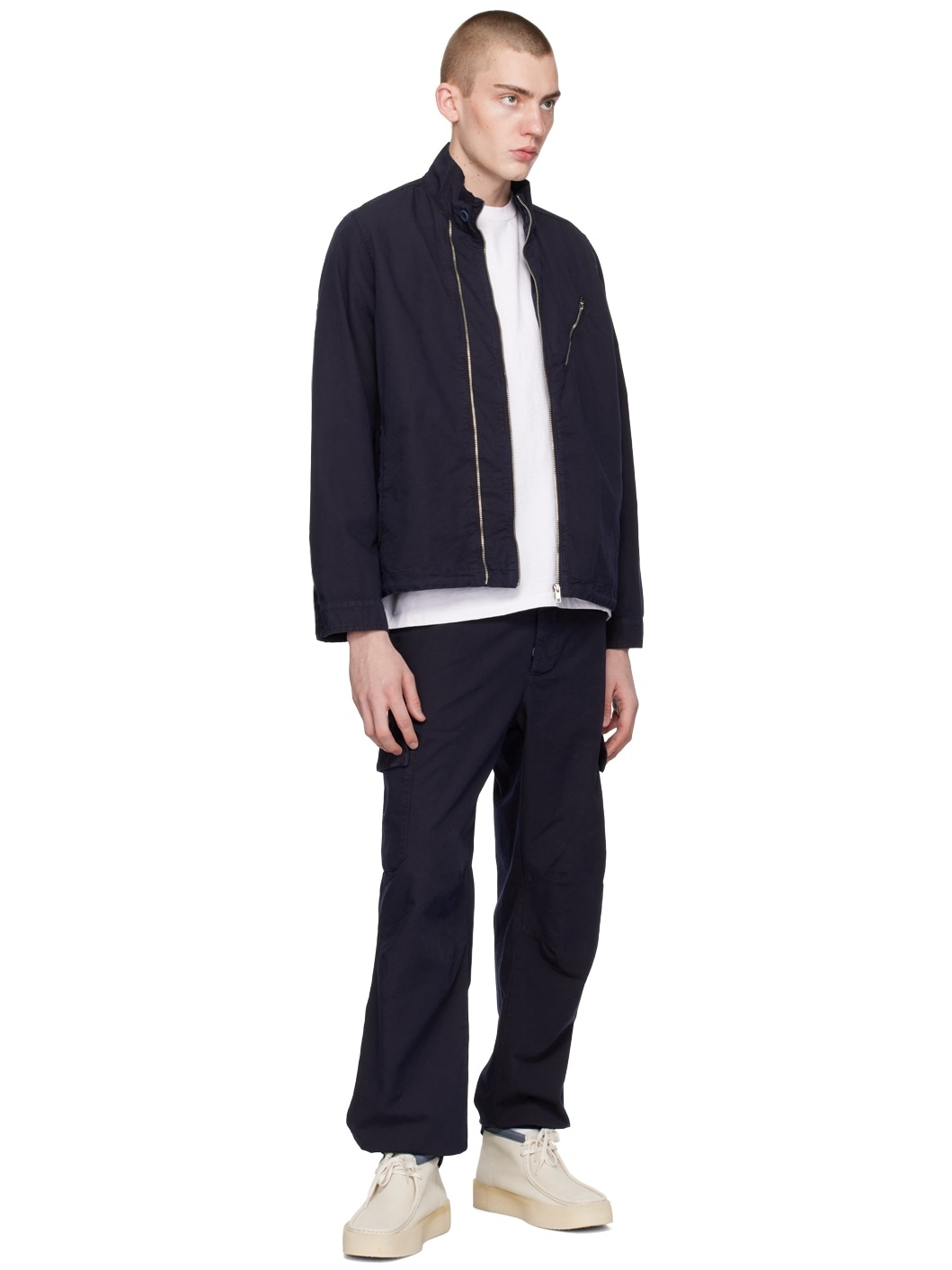 Navy Loftur Cargo Pants - 4