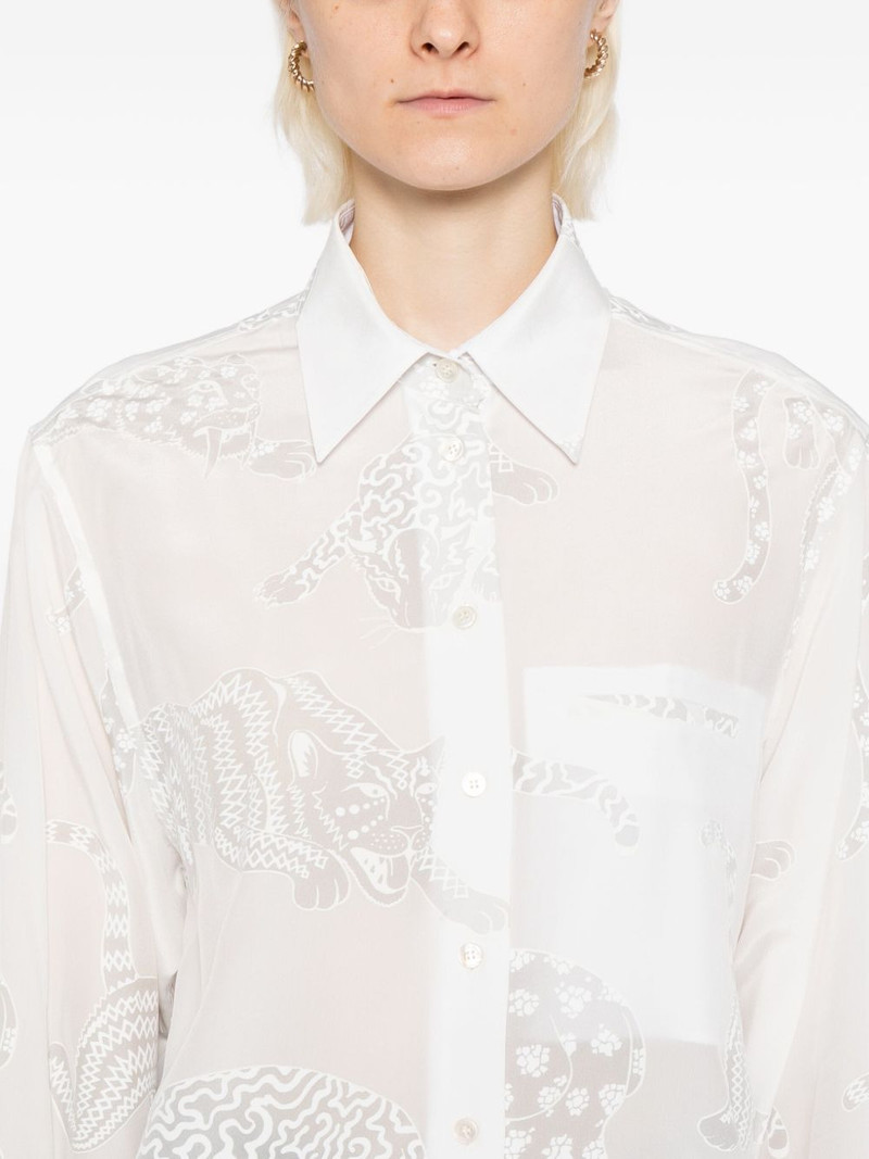 leopard-pattern shirt 5