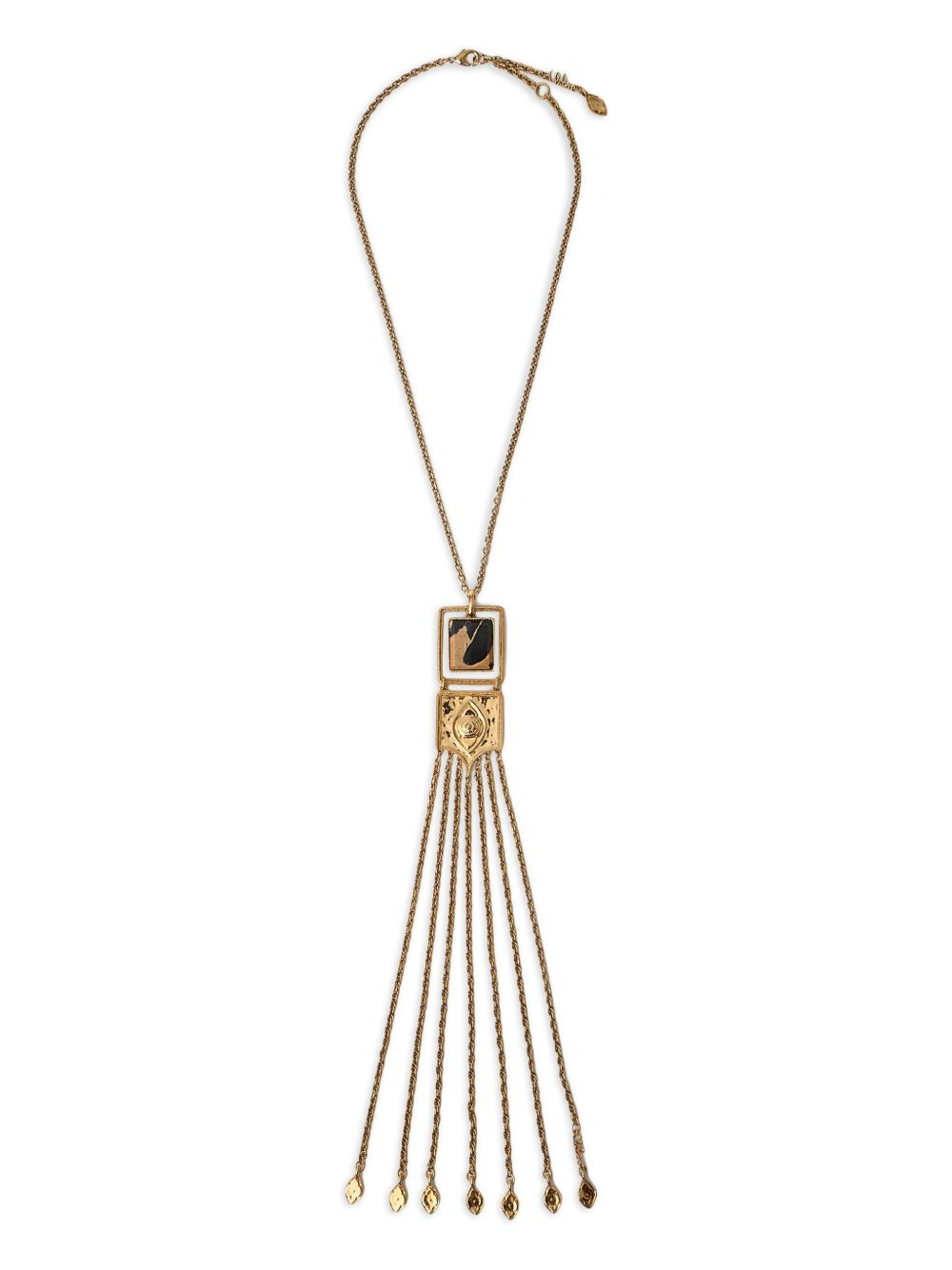 Amulet square-shaped necklace - 1
