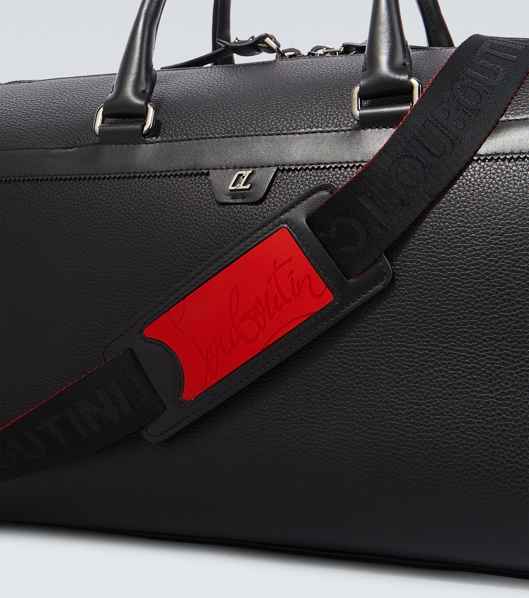 Sneakender spiked leather duffel bag - 6