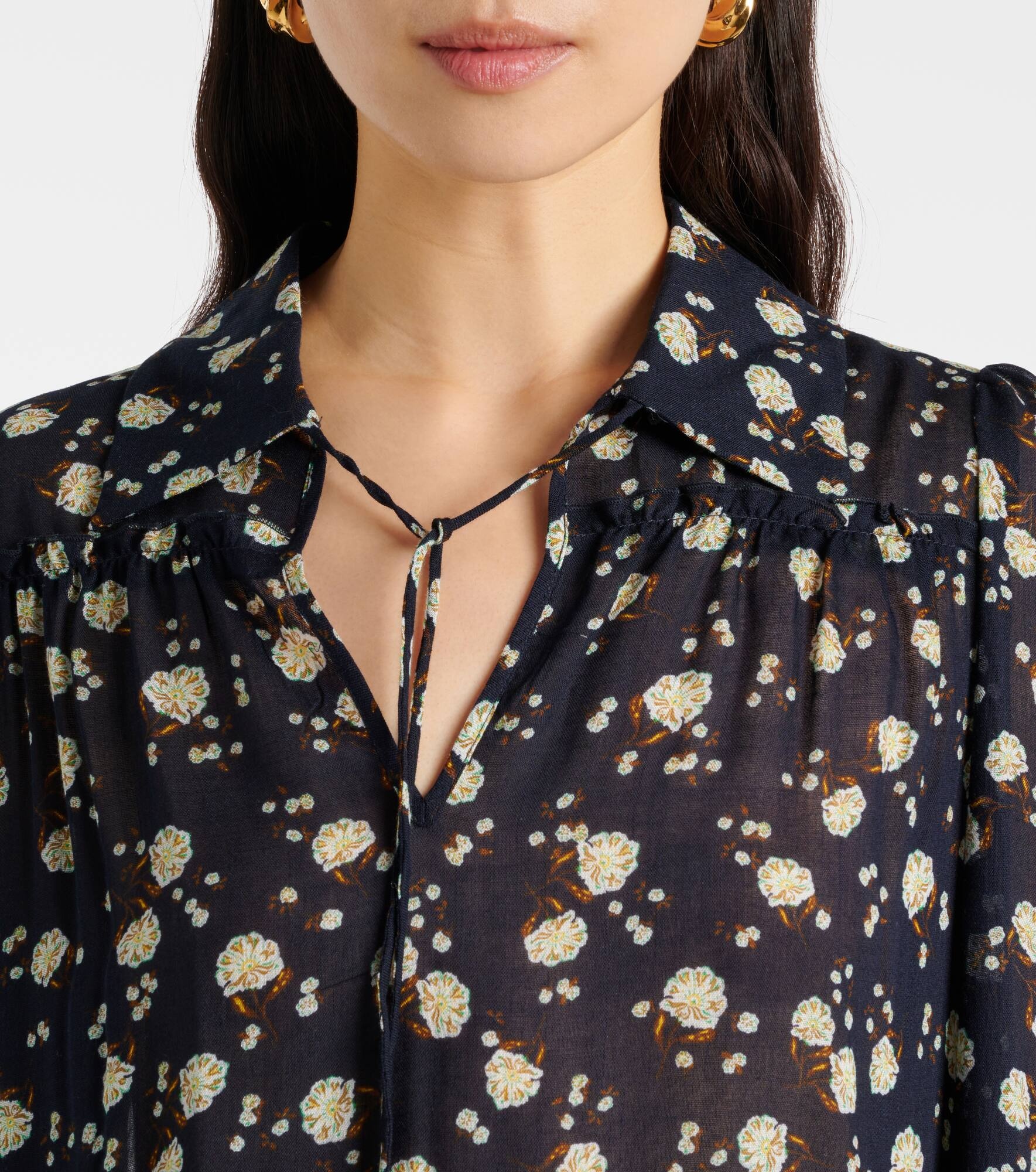 Floral Volumes blouse - 4
