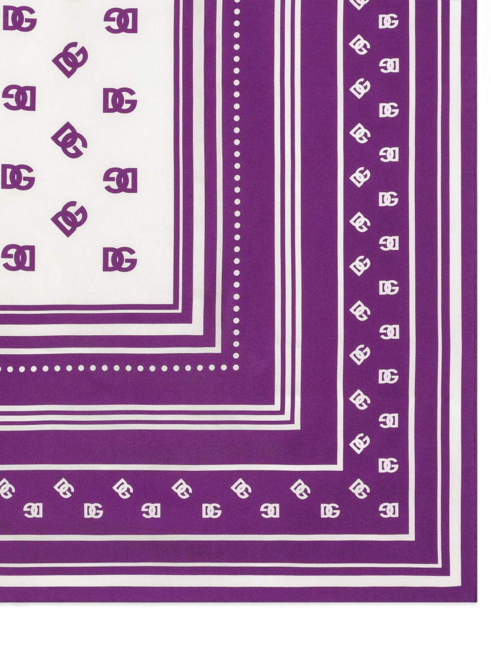 printed silk scarf - 2