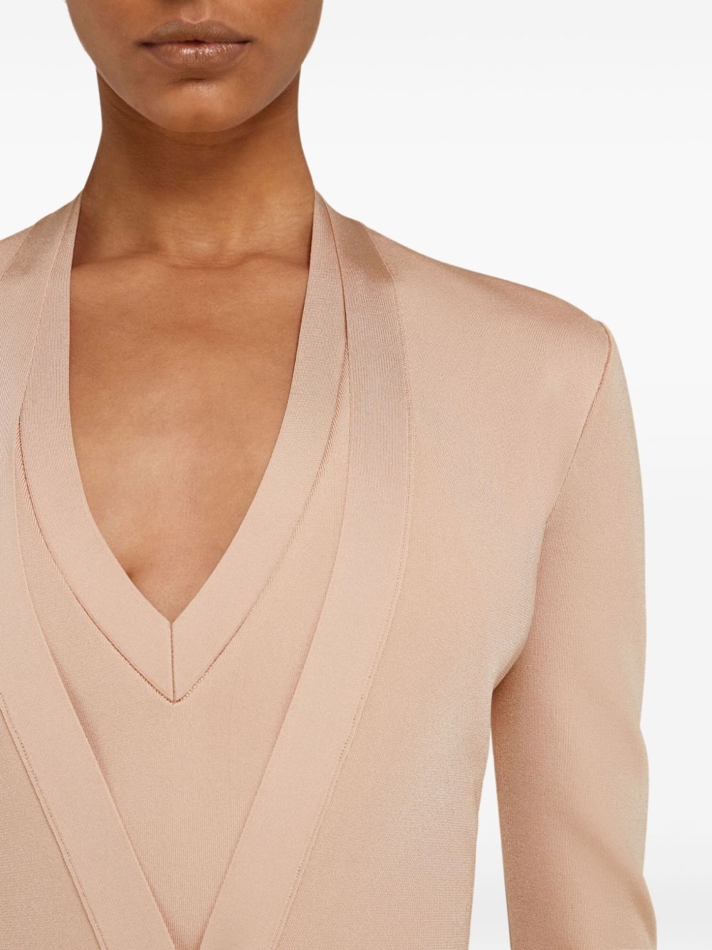 V-neck cardigan - 5