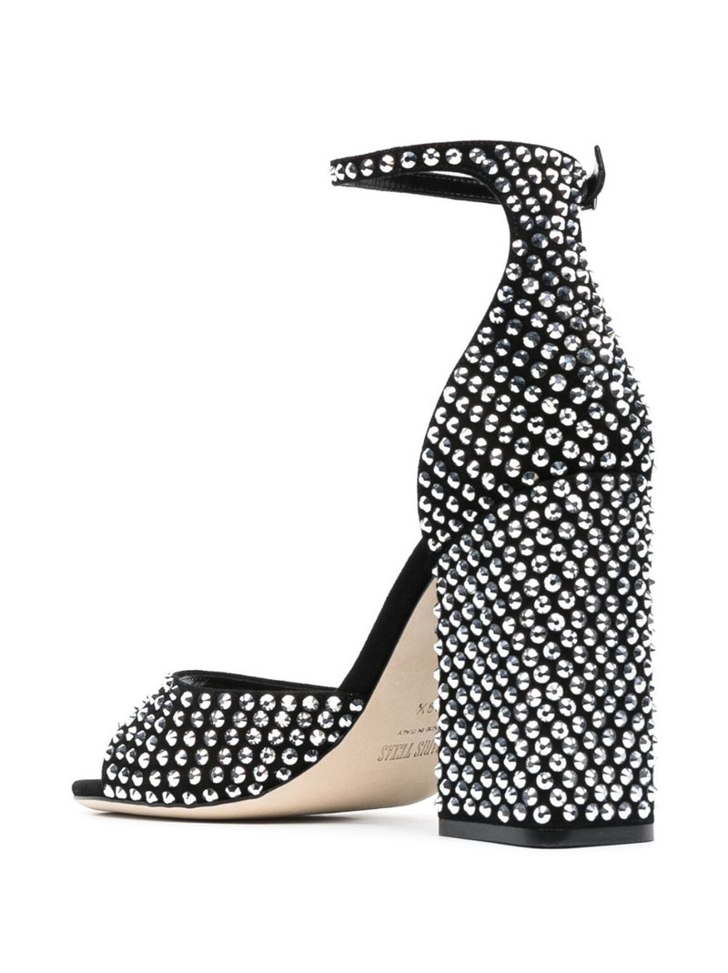 Holly Fiona 100mm suede sandals 3