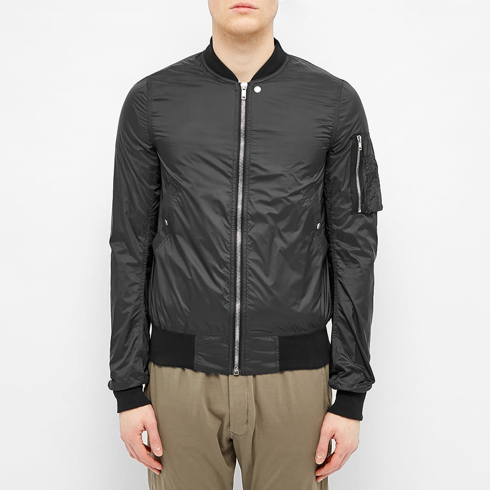 Rick Owens DRKSHDW Nylon Flight Bomber Jacket - 4