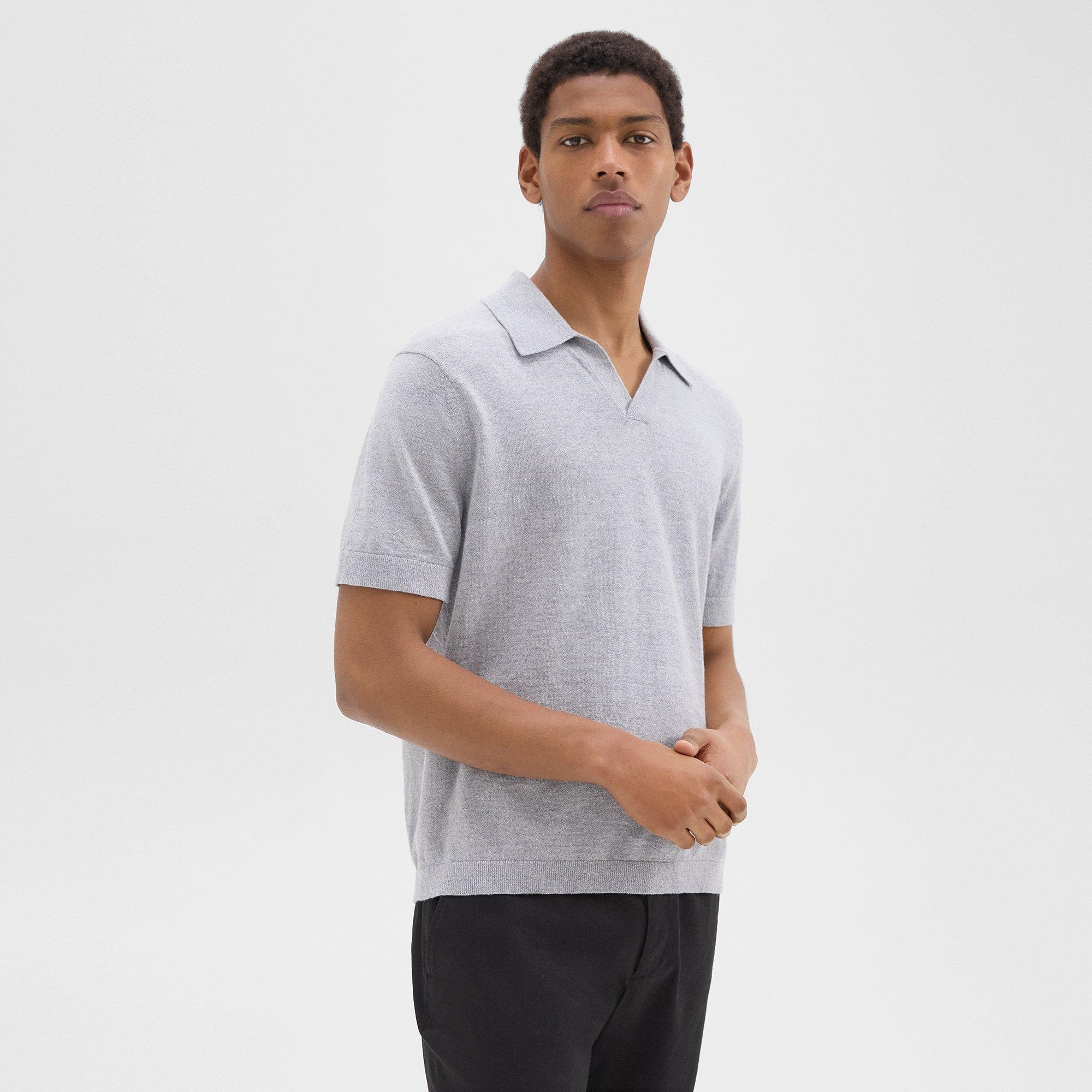 Brenan Polo Shirt in Cotton-Linen - 3