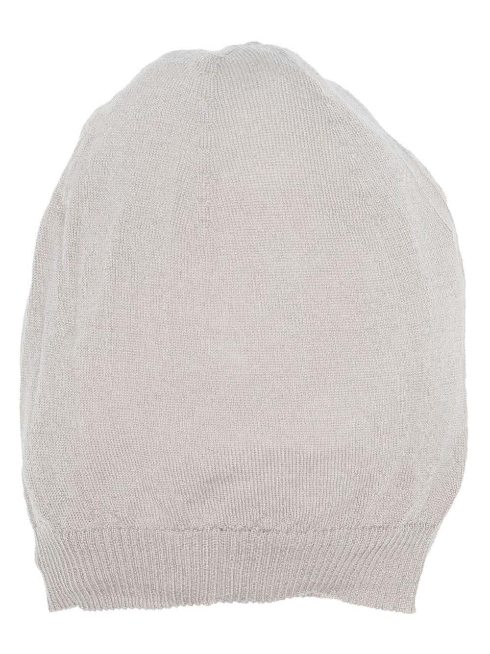 fine-knit cashmere beanie - 1