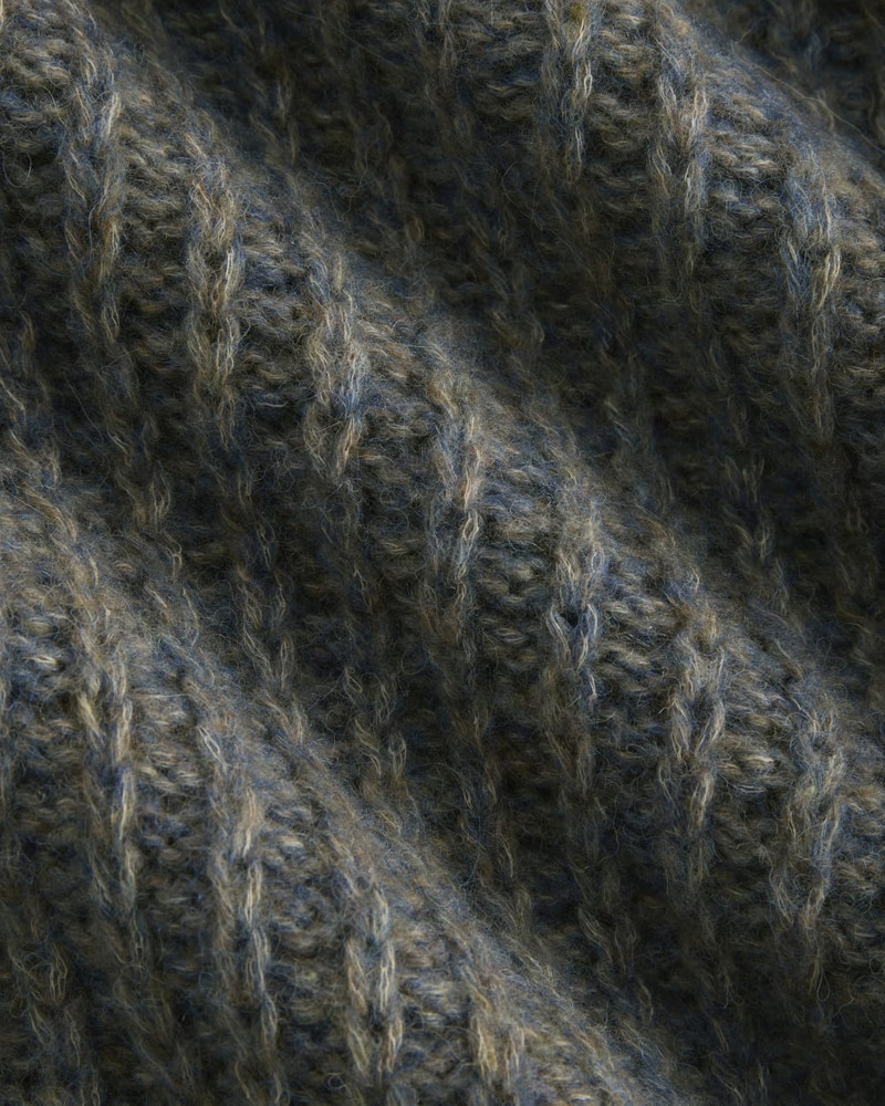 WAFFLE SWEATER IN CLOUD 7