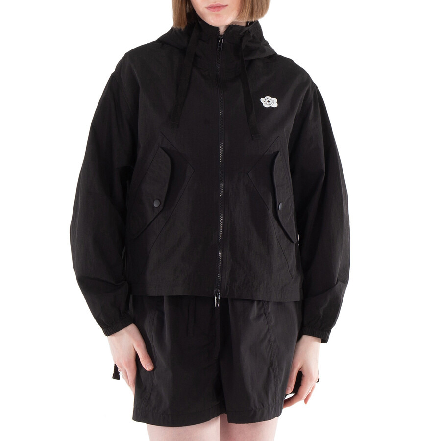 Kenzo Drawstring Hood Long Sleeve Jacket - 1