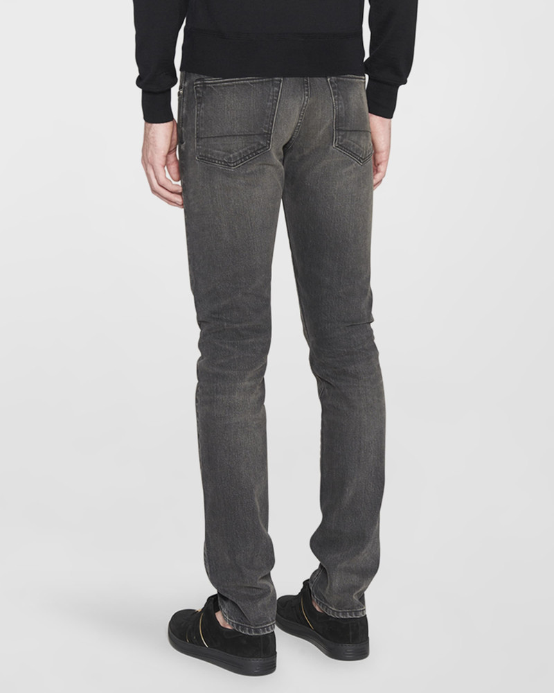 TOM FORD Men's Slim Fit Black Wash Jeans outlook